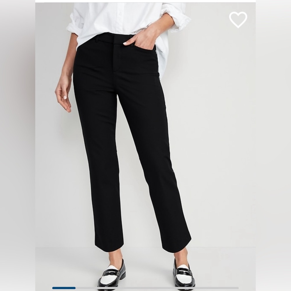 Old Navy NWT High Rise Pixie Straight Ankle Pants 18 Tall